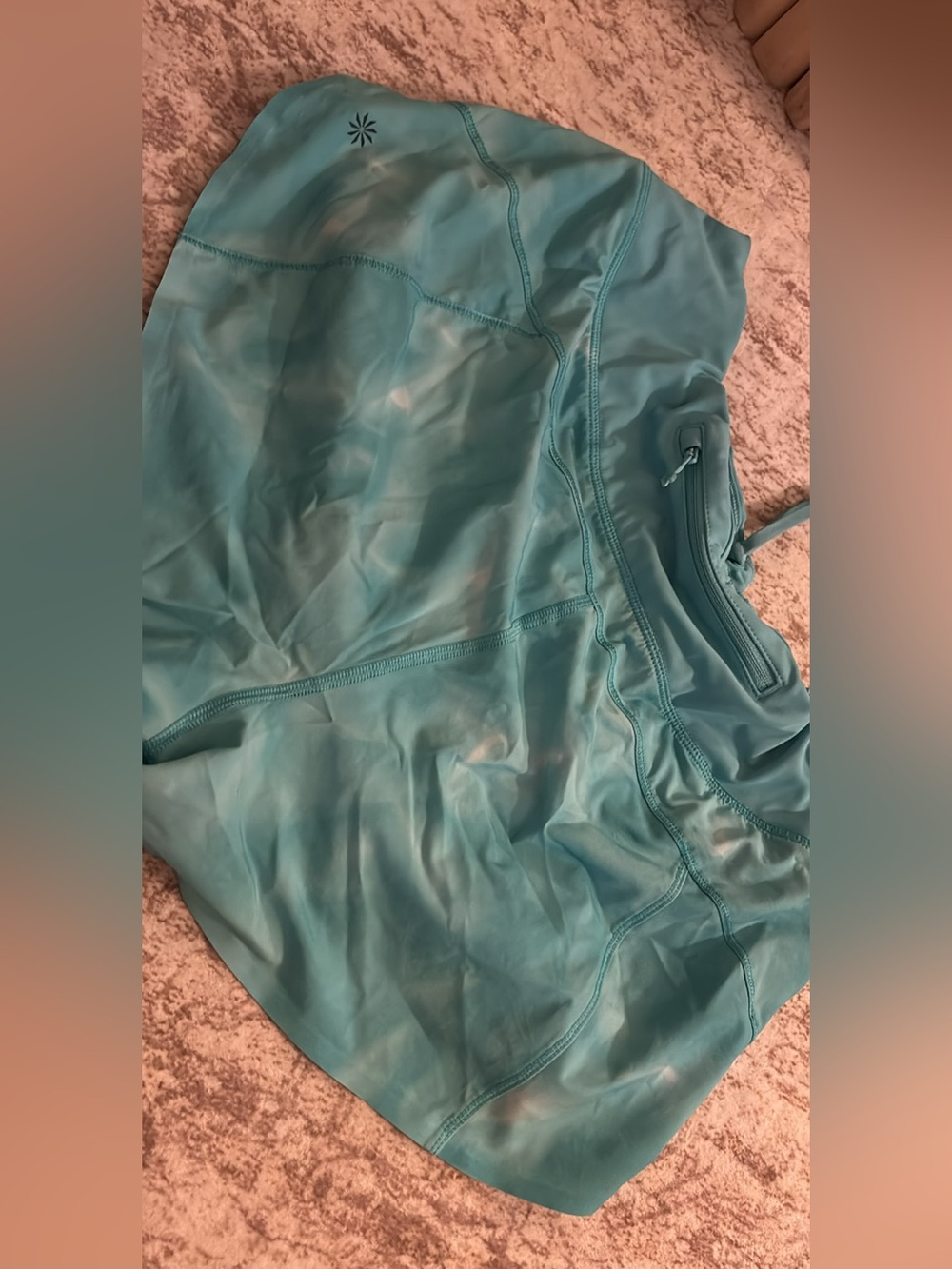 NWOT Blue athletica shorts